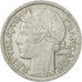 Coin, France, Morlon, 2 Francs, 1947, Beaumont - Le Roger, EF(40-45), Aluminum