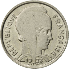 Moneta, Francia, Bazor, 5 Francs, 1933, Paris, BB+, Nichel, KM:887, Le