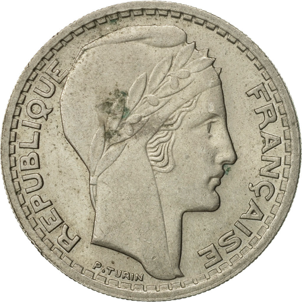 Coin, France, Turin, 10 Francs, 1947, Beaumont - Le Roger, VF(30-35)