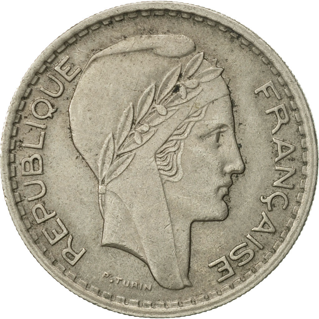 Monnaie, France, Turin, 10 Francs, 1948, Beaumont - Le Roger, TB+