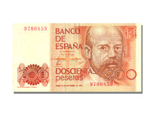 Spain, 200 Pesetas, 1980, KM #156, 1980-09-16, UNC(60-62)