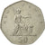 Coin, Great Britain, Elizabeth II, 50 New Pence, 1981, VF(30-35), Copper-nickel