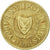Moneta, Cipro, 2 Cents, 1991, BB, Nichel-ottone, KM:54.3