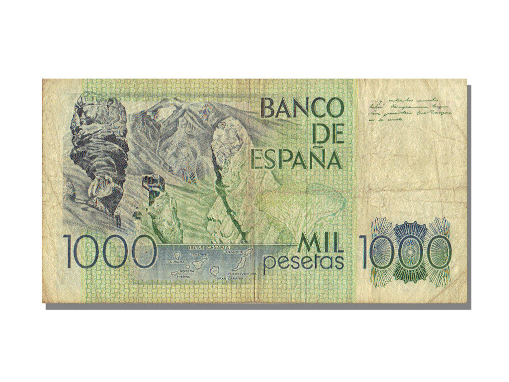 Banknote, Spain, 1000 Pesetas, 1979, 1979-10-23, KM:158, VF(20-25)