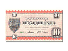 Banknote, Faeroe Islands, 10 Kronur, 1949, KM:14d, UNC(65-70)