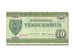 Faroe Islands, 10 Kronur, 1949, 1949-04-12, UNC(60-62), A 0744C