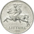 Moneta, Litwa, 2 Centai, 1991, AU(50-53), Aluminium, KM:86