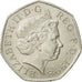 Monnaie, Grande-Bretagne, Elizabeth II, 50 Pence, 1998, TTB+, Copper-nickel