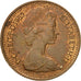 Coin, Great Britain, Elizabeth II, 1/2 Penny, 1982, EF(40-45), Bronze, KM:926