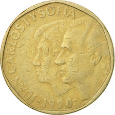 Monnaie, Espagne, Juan Carlos I, 500 Pesetas, 1990, TB+, Aluminum-Bronze, KM:831