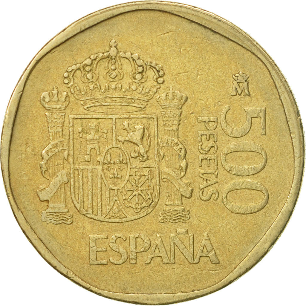 Monnaie, Espagne, Juan Carlos I, 500 Pesetas, 1990, TB+, Aluminum-Bronze, KM:831