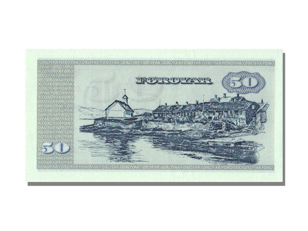 Banconote, Isole Faroe, 50 Kronur, 1949, 1949-04-12, KM:20c, FDS