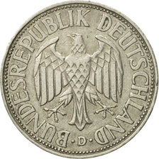 Coin, GERMANY - FEDERAL REPUBLIC, Mark, 1964, Munich, EF(40-45), Copper-nickel