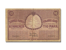 Finlandia, 10 Markkaa, 1909, BB+