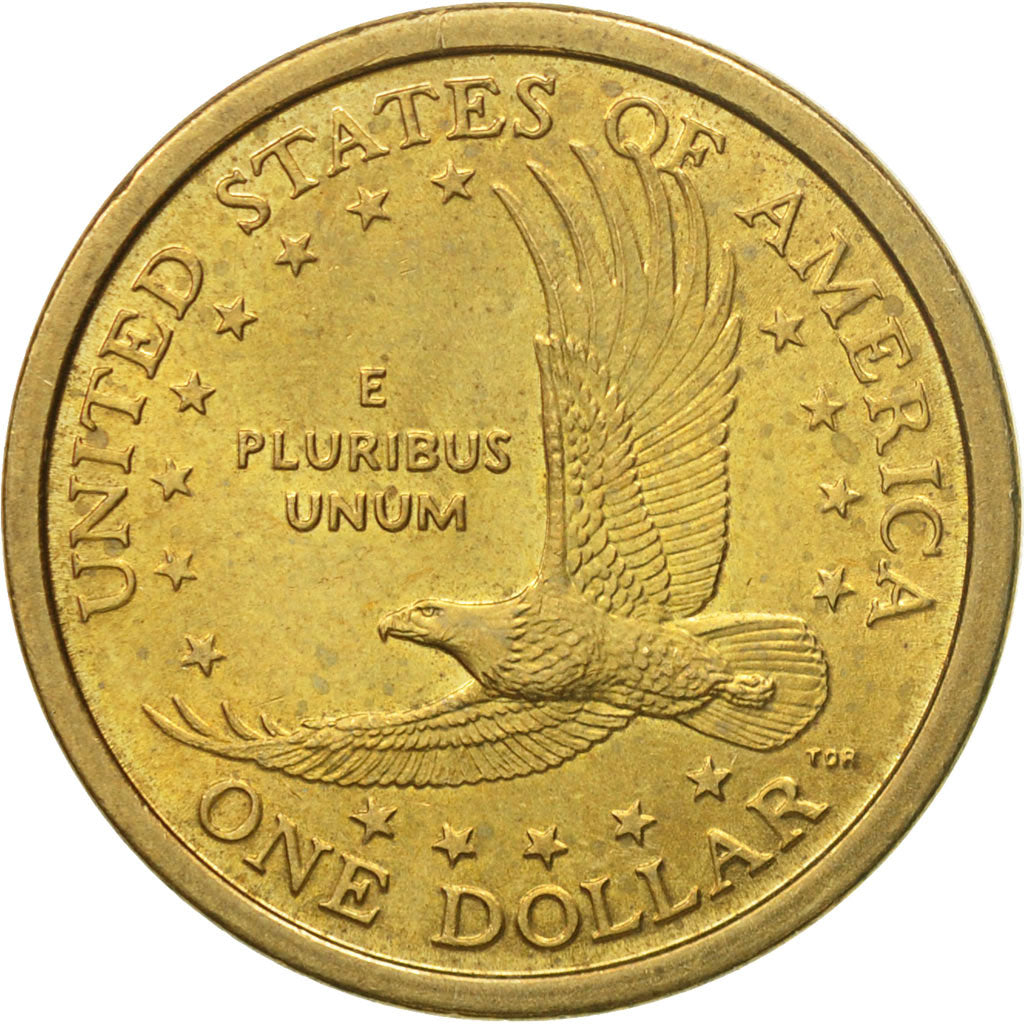 Coin, United States, Sacagawea Dollar, Dollar, 2000, U.S. Mint, Philadelphia