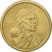 Coin, United States, Sacagawea Dollar, Dollar, 2000, U.S. Mint, Philadelphia
