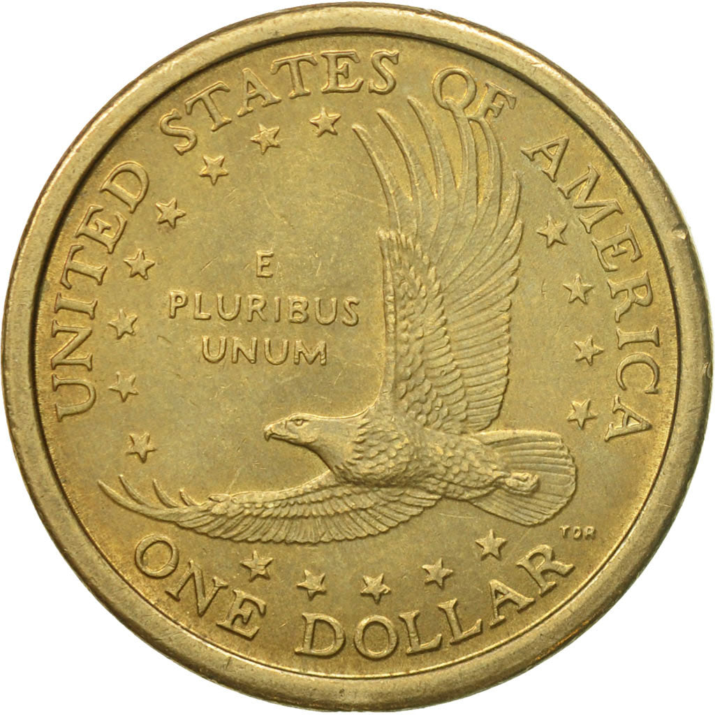 Coin, United States, Sacagawea Dollar, Dollar, 2000, U.S. Mint, Philadelphia