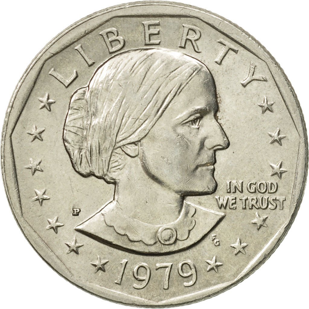 Coin, United States, Susan B. Anthony Dollar, Dollar, 1979, U.S. Mint