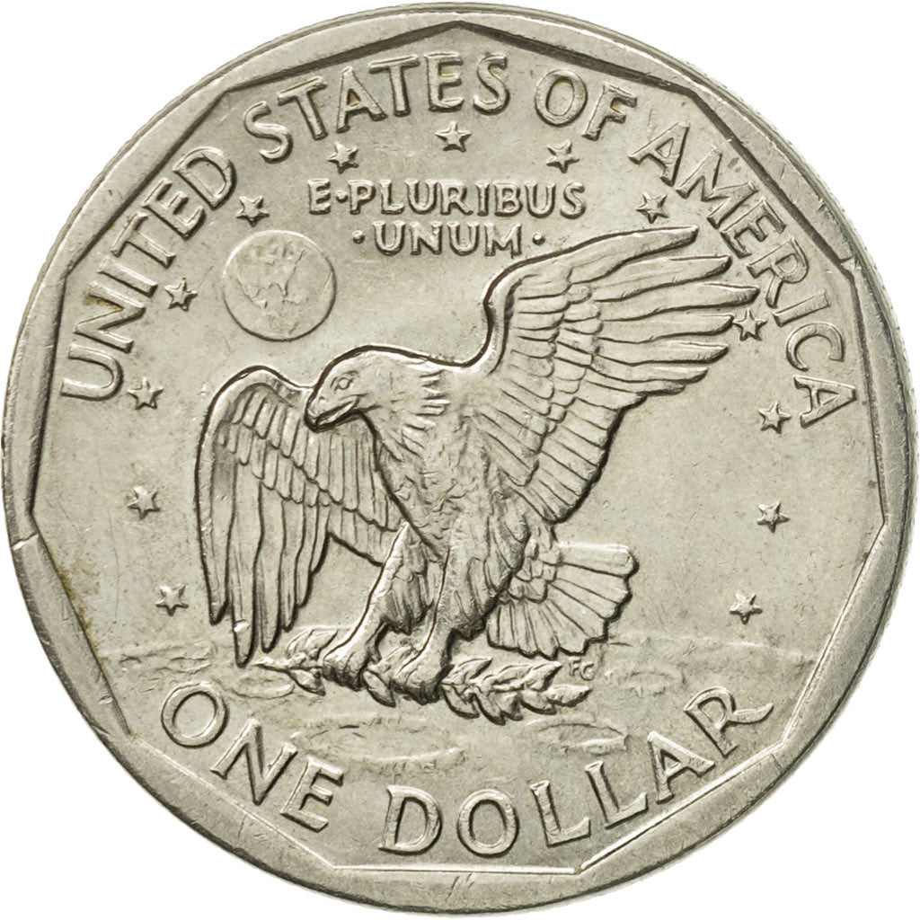 Coin, United States, Susan B. Anthony Dollar, Dollar, 1979, U.S. Mint