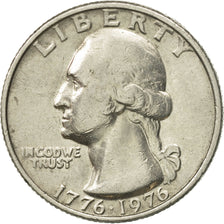 Coin, United States, Washington Quarter, Quarter, 1976, U.S. Mint, Philadelphia