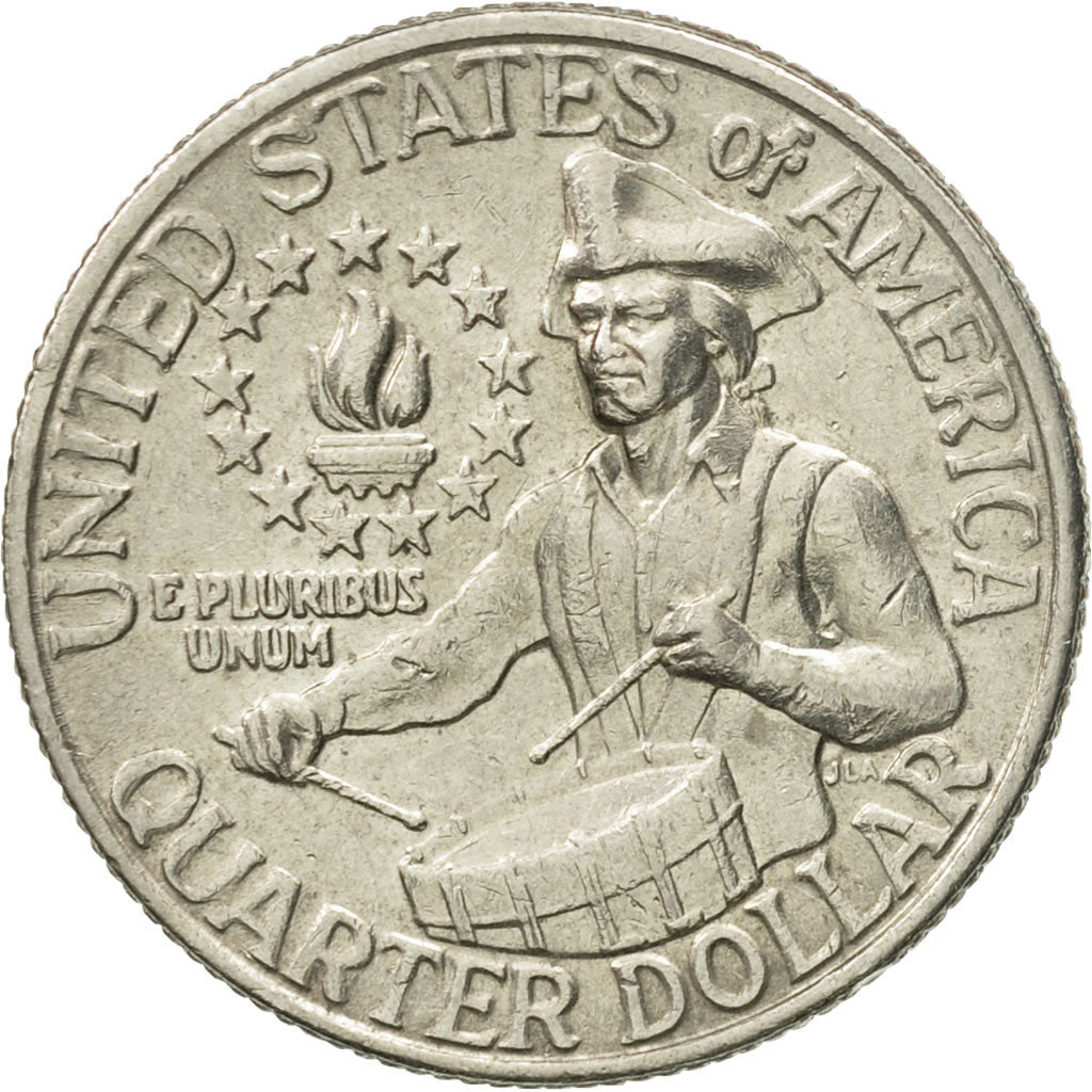 Coin, United States, Washington Quarter, Quarter, 1976, U.S. Mint, Philadelphia