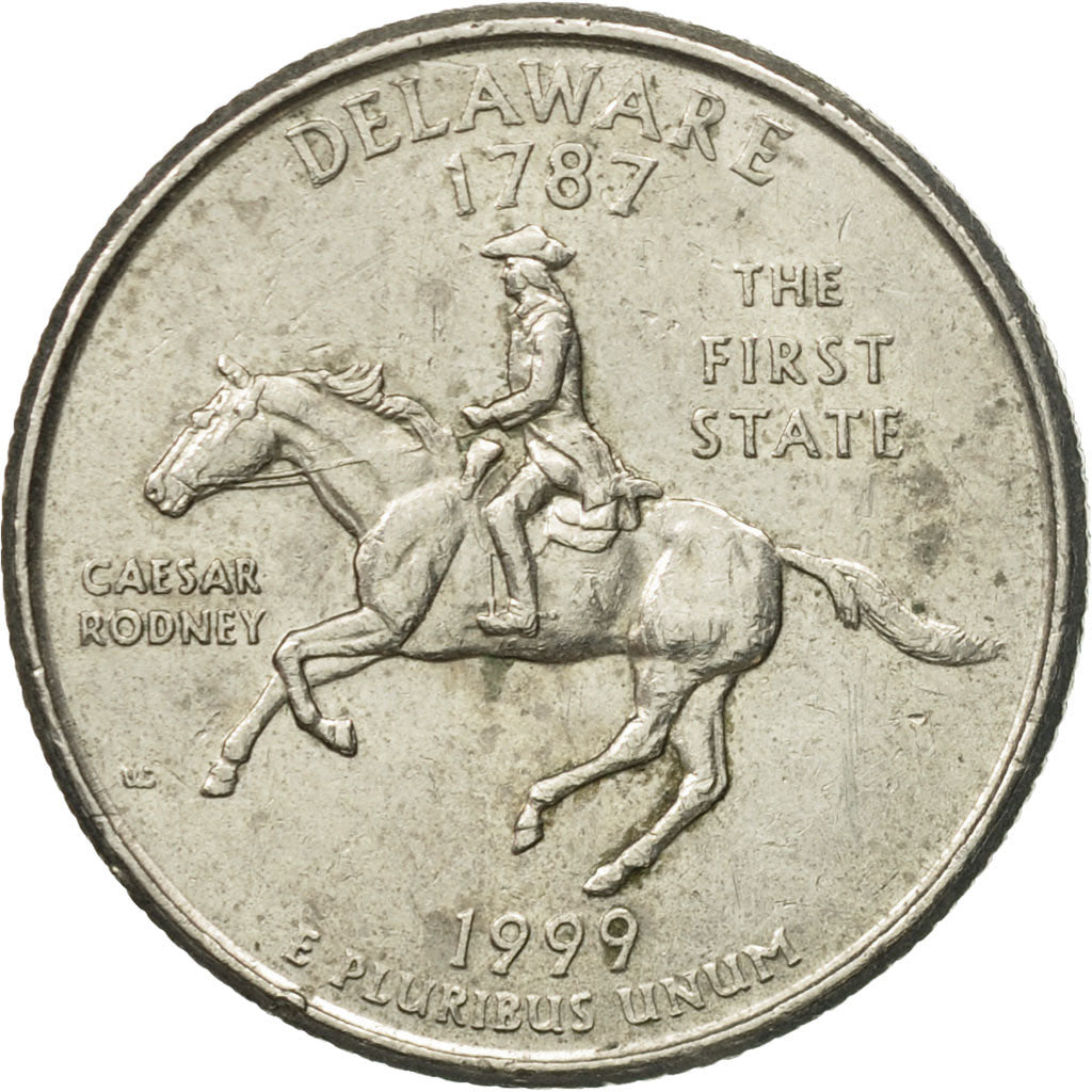 Moneda, Estados Unidos, Quarter, 1999, U.S. Mint, Philadelphia, MBC, Cobre -