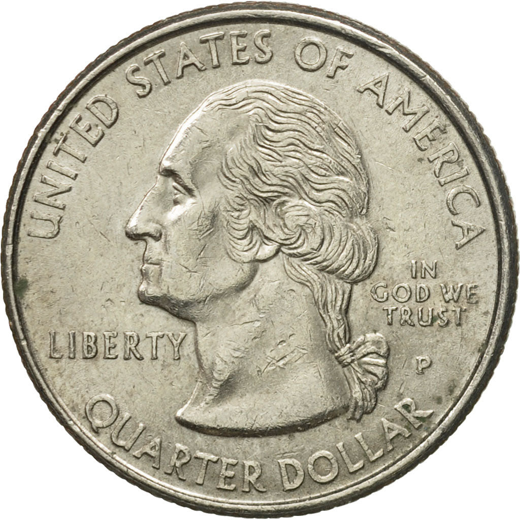 Moneda, Estados Unidos, Quarter, 1999, U.S. Mint, Philadelphia, MBC, Cobre -