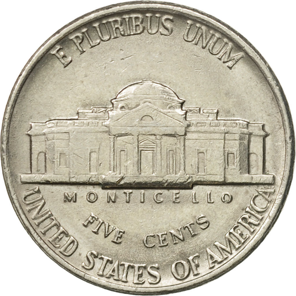 Moneta, Stati Uniti, Jefferson Nickel, 5 Cents, 1983, U.S. Mint, Denver, BB+