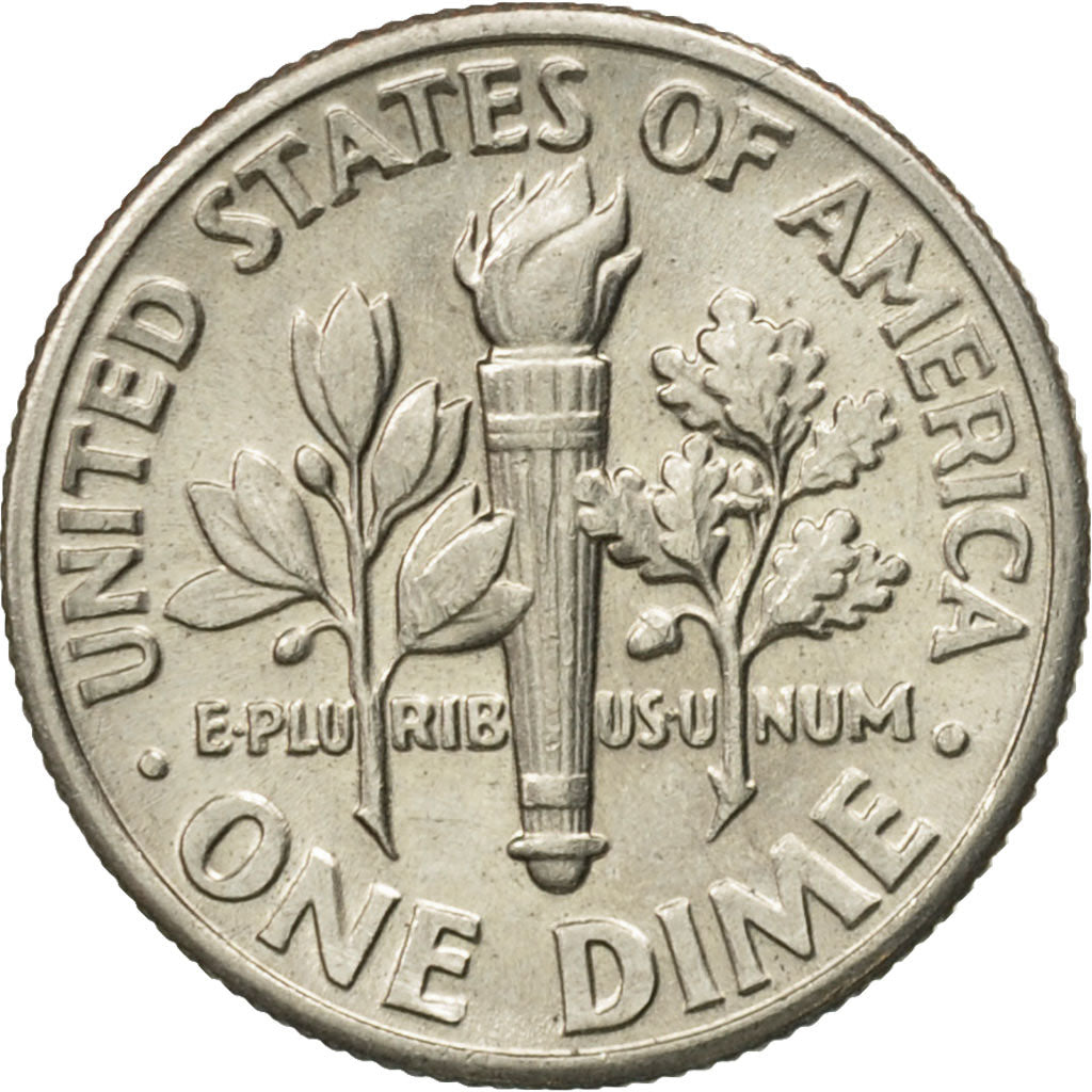 Coin, United States, Roosevelt Dime, Dime, 1987, U.S. Mint, Denver, MS(60-62)