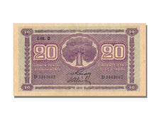 Billet, Finlande, 20 Markkaa, 1939, SPL