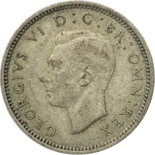 Coin, Great Britain, George VI, 6 Pence, 1940, VF(30-35), Silver, KM:852