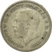 Coin, Great Britain, George V, 6 Pence, 1931, F(12-15), Silver, KM:832