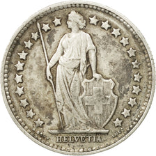 Coin, Switzerland, 1/2 Franc, 1913, Bern, EF(40-45), Silver, KM:23