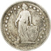 Coin, Switzerland, 1/2 Franc, 1913, Bern, EF(40-45), Silver, KM:23