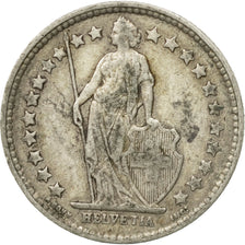 Coin, Switzerland, 1/2 Franc, 1914, Bern, EF(40-45), Silver, KM:23
