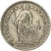 Coin, Switzerland, 1/2 Franc, 1914, Bern, EF(40-45), Silver, KM:23