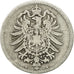 Coin, GERMANY - EMPIRE, Wilhelm I, Mark, 1875, Berlin, EF(40-45), Silver, KM:7