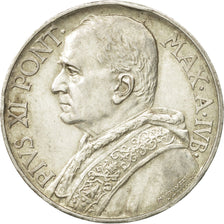 Coin, VATICAN CITY, Pius XI, 10 Lire, 1933-1934, Roma, EF(40-45), Silver, KM:18