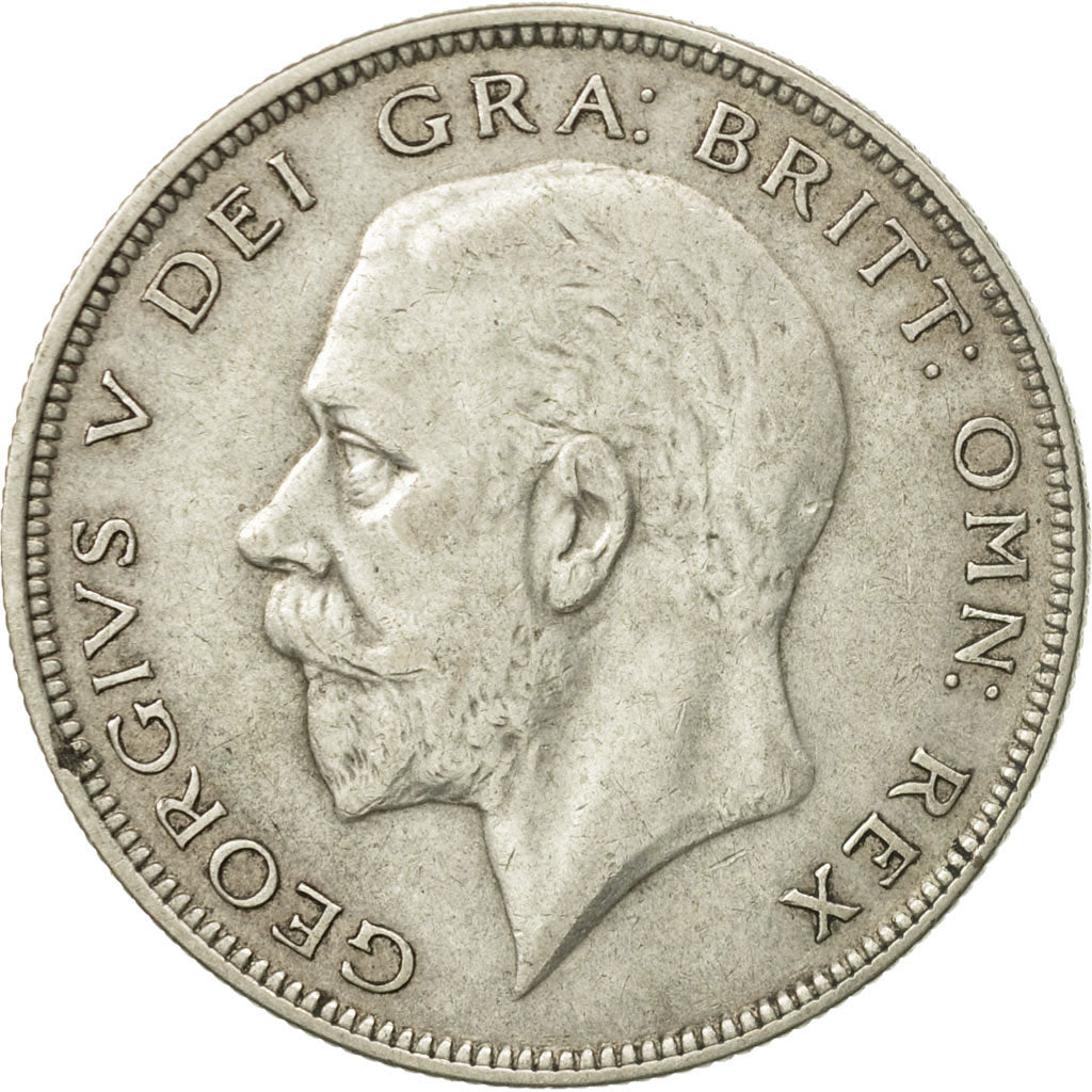 Coin, Great Britain, George V, 1/2 Crown, 1933, EF(40-45), Silver, KM:835