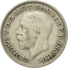 Coin, Great Britain, George V, 6 Pence, 1931, EF(40-45), Silver, KM:832
