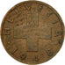 Moneta, Szwajcaria, 2 Rappen, 1948, Bern, VF(30-35), Bronze, KM:47