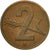 Monnaie, Suisse, 2 Rappen, 1948, Bern, TB+, Bronze, KM:47