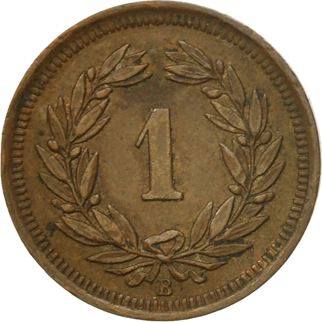 Moneta, Szwajcaria, Rappen, 1941, Bern, EF(40-45), Bronze, KM:3.2