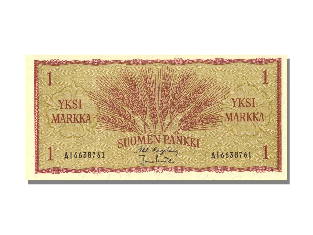 Finlandia, 1 Markka, 1963, KM:98a, FDS