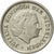 Coin, Netherlands, Juliana, 10 Cents, 1974, VF(30-35), Nickel, KM:182