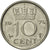 Coin, Netherlands, Juliana, 10 Cents, 1974, VF(30-35), Nickel, KM:182