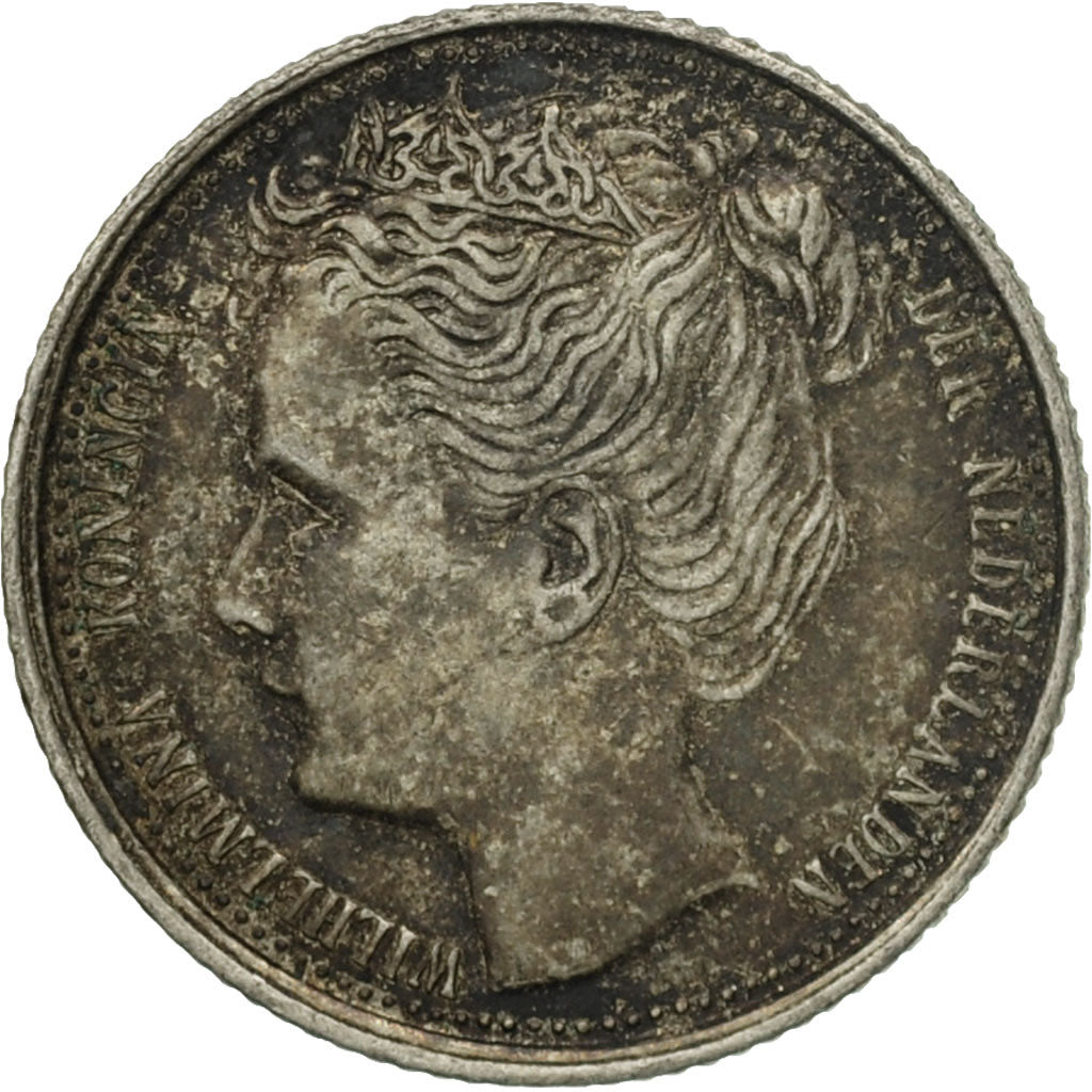 Moneta, Paesi Bassi, Juliana, 10 Cents, 1903, MB, Nichel, KM:182
