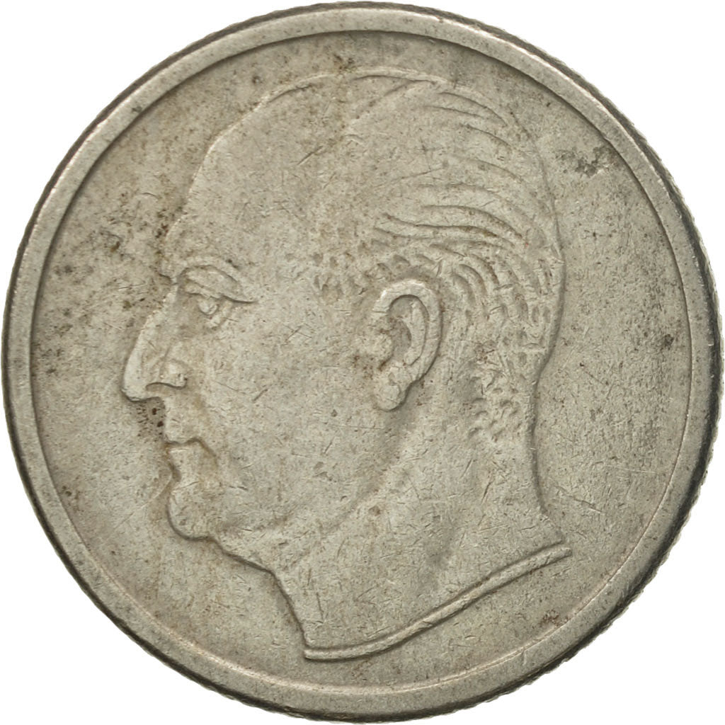 Coin, Norway, Olav V, 50 Öre, 1965, VF(20-25), Copper-nickel, KM:408