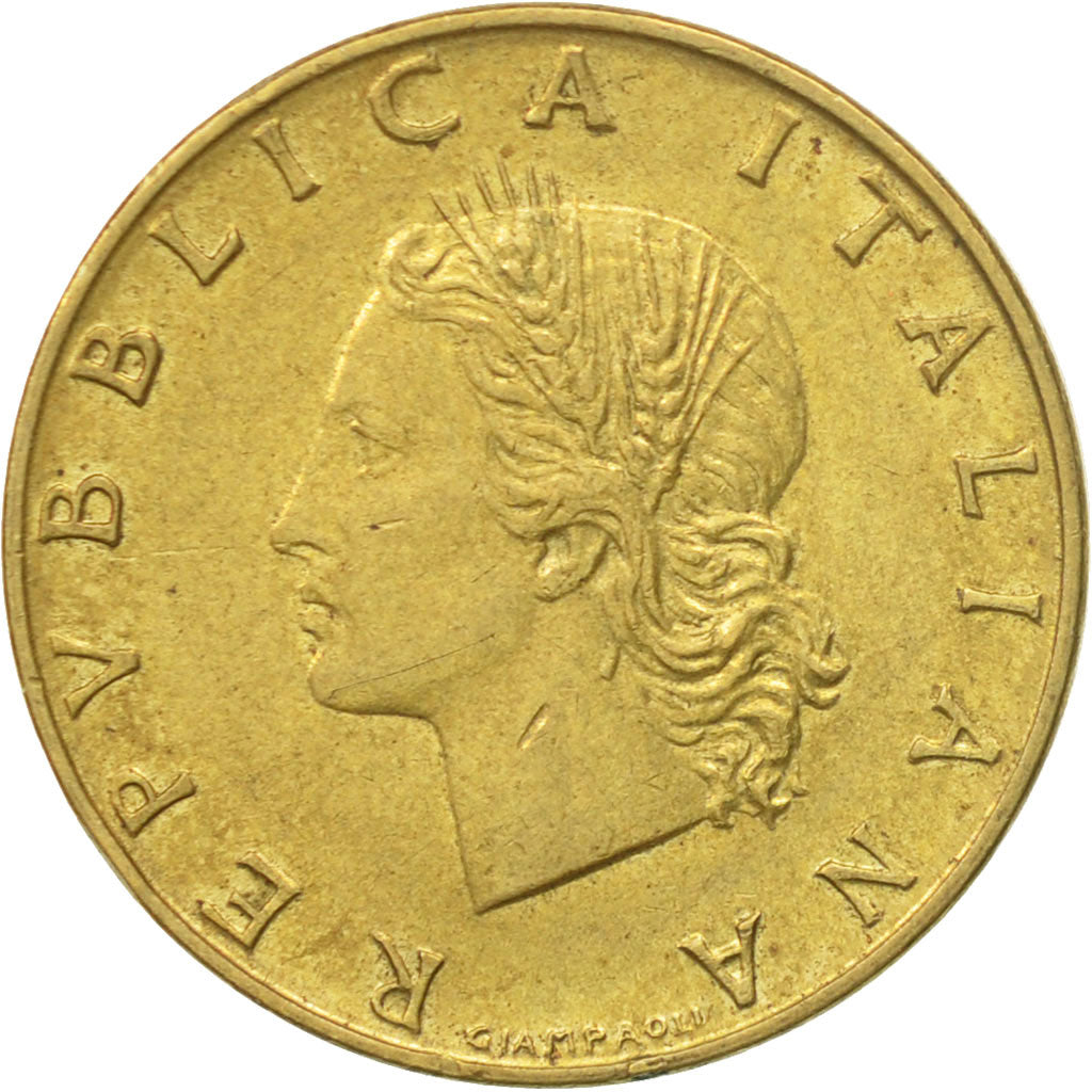 Coin, Italy, 20 Lire, 1970, Rome, EF(40-45), Aluminum-Bronze, KM:97.2