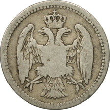 Moneta, Serbia, Milan I, 10 Para, 1883, MB+, Rame-nichel, KM:19